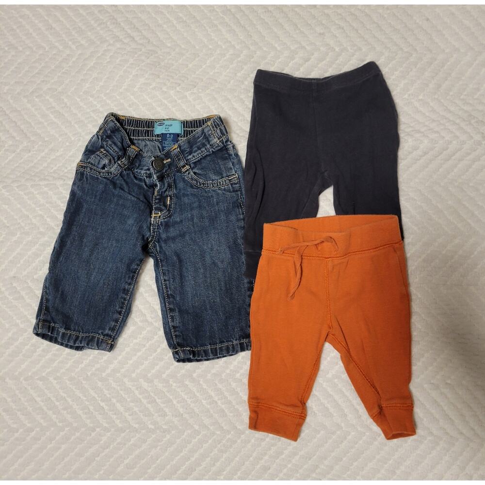 Baby Boy Pant Bundle Size 0-3 Months